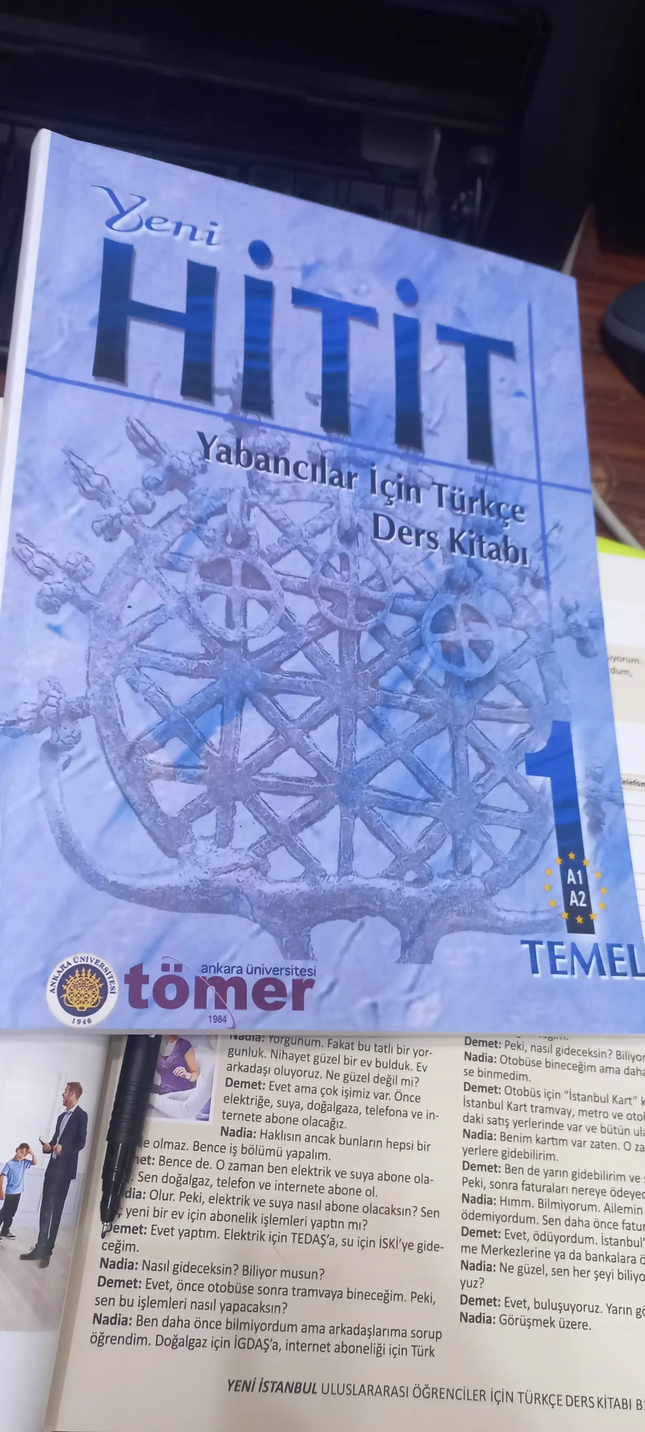 Yeni HITIT 1 TUMER, Turk tili
