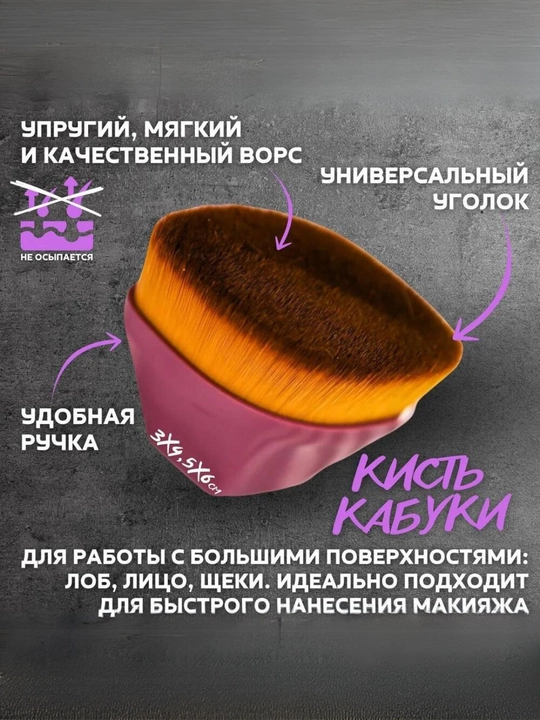 Набор косметических губок 4 в 1 с дорожным футляром