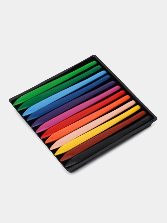 Yog' pastel qalamlari Maped Smart Plastic 862011, 12 ranglar