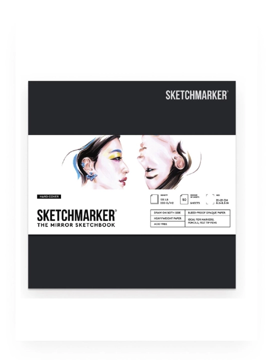 Sketchbuk Sketchmarker Mirror, 163 x 163 mm, 220 g / m2
