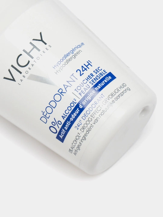 Дезодорант гипоаллергенный, VICHY Dry Touch - Roll-On, 24 часа, 50 мл