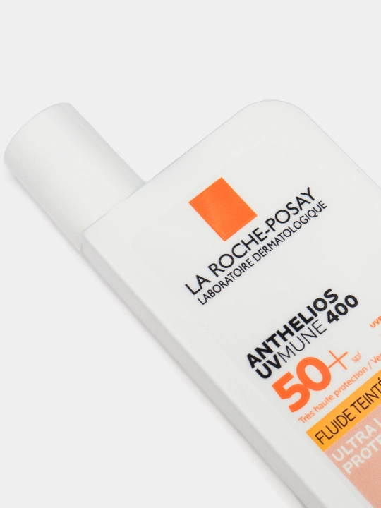 La Roche-Posay Anthelios UVMune 400 Солнцезащитный тонирующий флюид для лица SPF 50+ / PPD 42, 50 мл