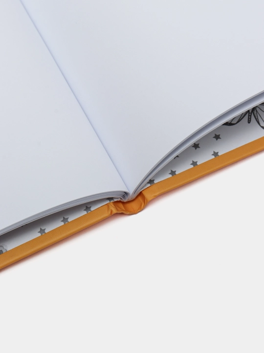 Sketchbook 7BC, 197x124 mm, 24 varaq, bo'sh varaqlar, mat laminatsiya dizayni 21550