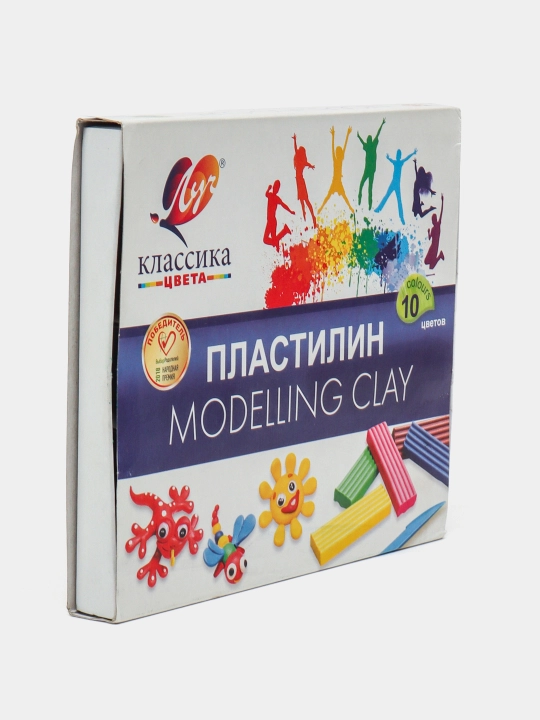 Классический пластилин для детей - Луч "Классика" 6, 8, 10, 12, 16, 18, 24, 32 и 40 цветов