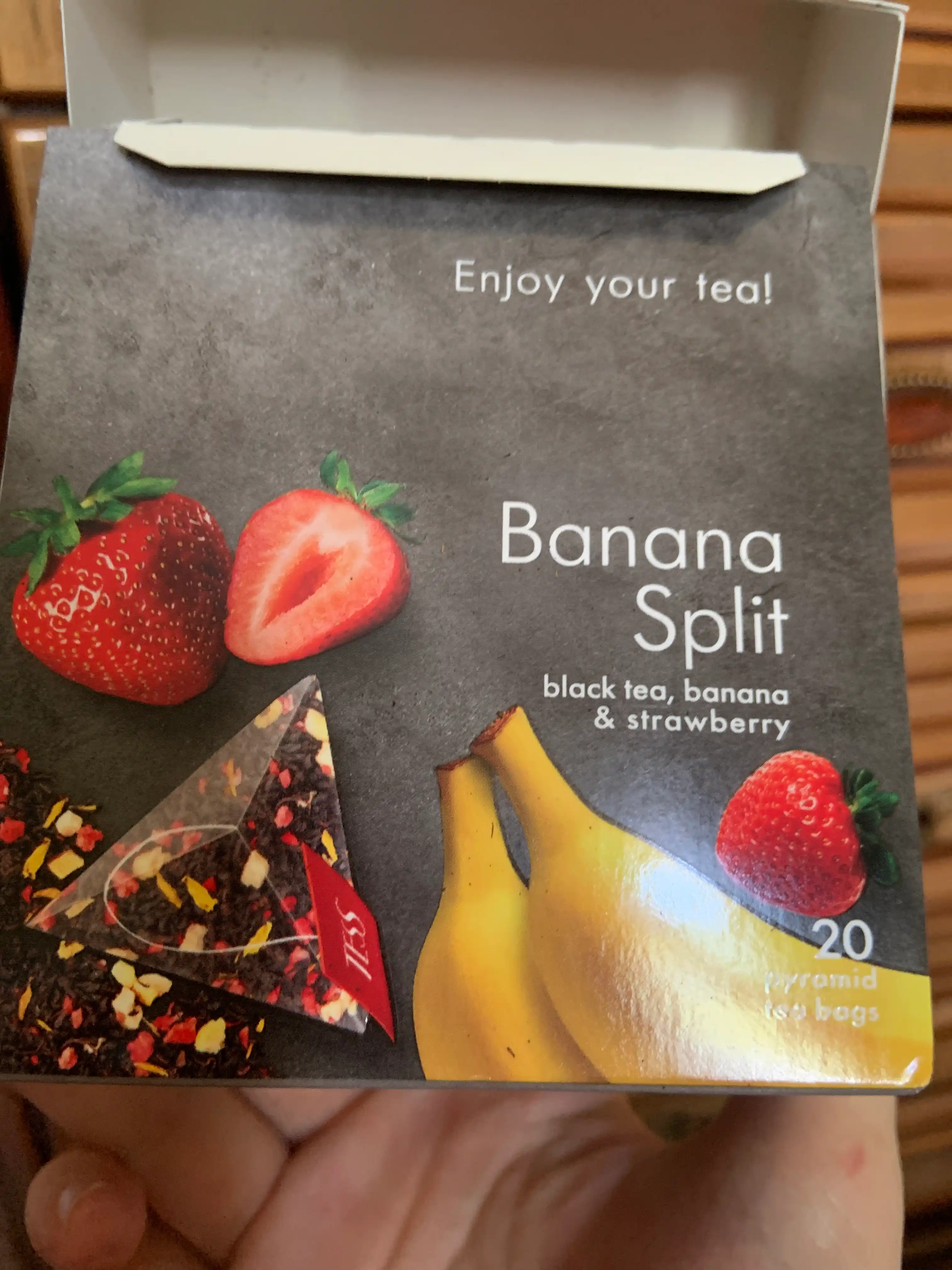 Чай черный Tess Banana Split, 1.8 гр, 20 пирамидок