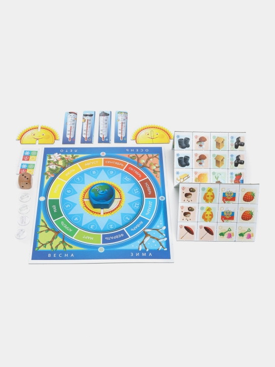 Stol o'yini Step puzzle Yil fasllari