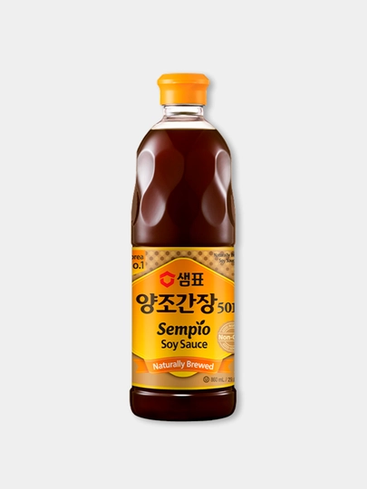 Соевый соус Sempio Naturally Brewed Soysauce 501, 860 мл () — DAEJONG-ЭЖЩШГНЕ