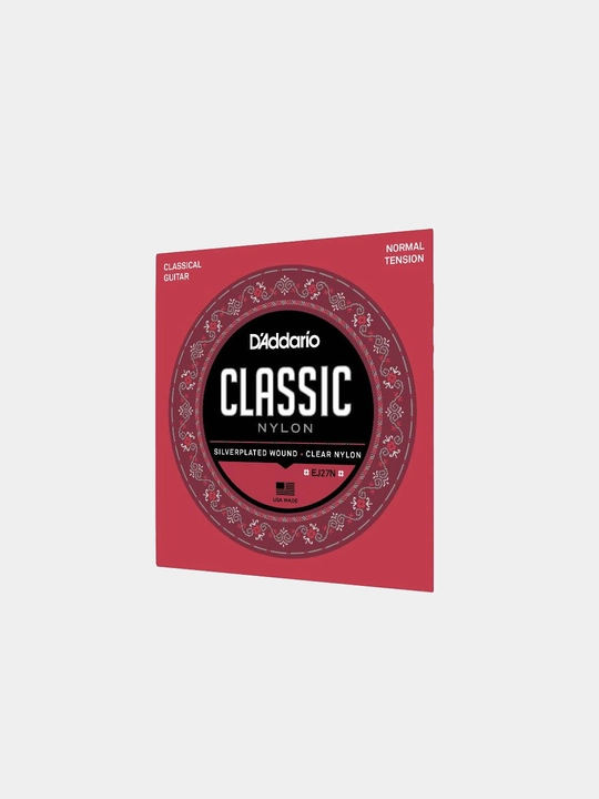 Gitara uchun klassik neylon torlar to'plami D'ADDARIO EJ27N