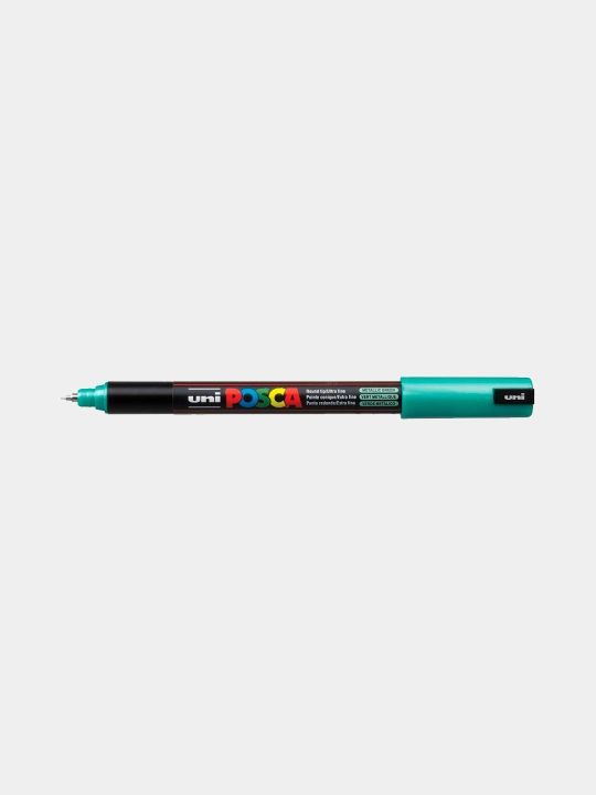 Doimiy marker Posca PC-1MR Uniball, yashil - 