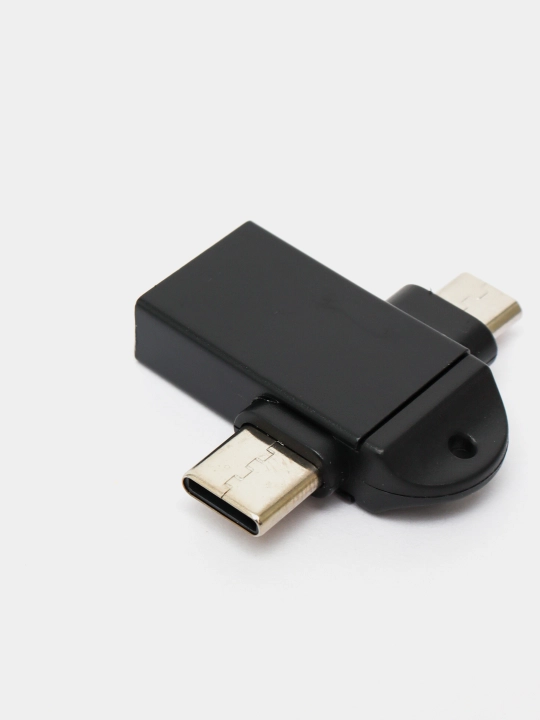 Kartrider, OTG, USB, adapter fleshka uchun, Type-C, Micro USB yoki USB OTG