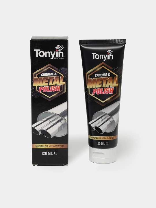 Xrom, nikel va metall jilo CHROME & METAL POLISH, 120 ml