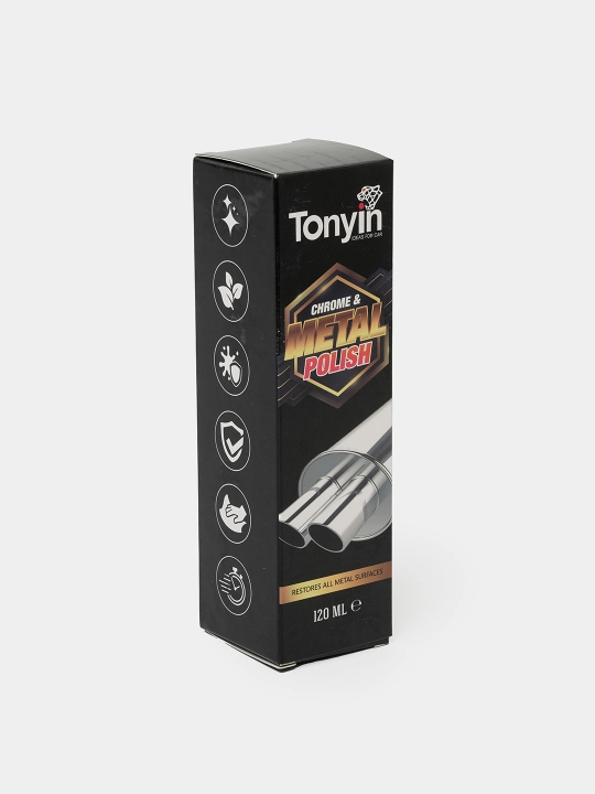 Xrom, nikel va metall jilo CHROME & METAL POLISH, 120 ml