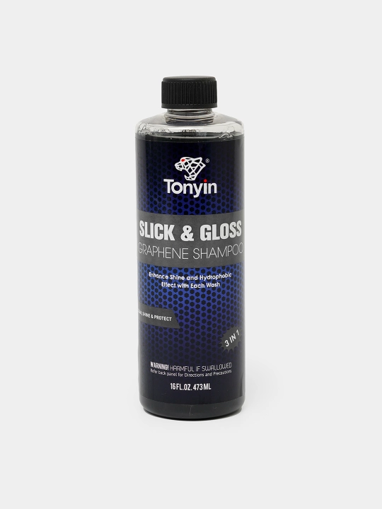 Grafen bilan shampun koncentrat 1:100 TONYIN SLICK & GLOSS GRAPHENE SHAMPOO, 473 ml