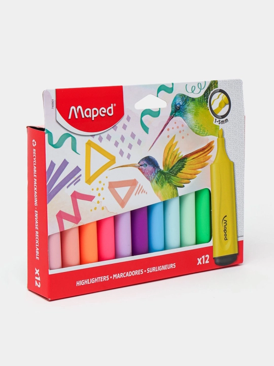 Маркеры текстовые Maped Creativ Plaster Friends Super Girl 740901