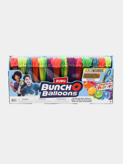 Zuru Bunch O Balloons Тропическая вечеринка набор шаров 490  шт