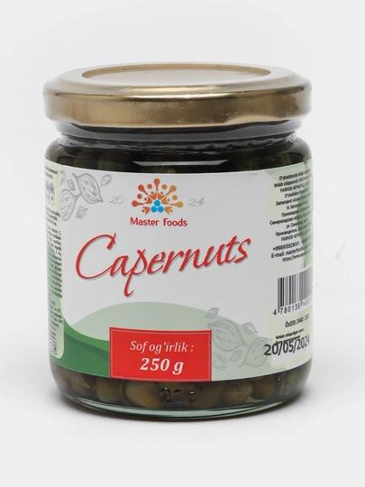 Консервированный продукт из каперсов "capersnuts" 250 g — ZOMIN-MNBVC
