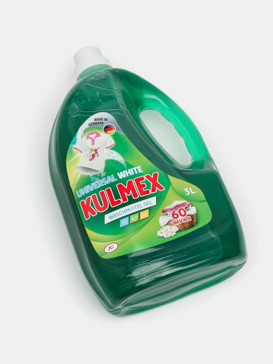 Гель для стирки KULMEX для белого и цветного, 3 литра, Германия