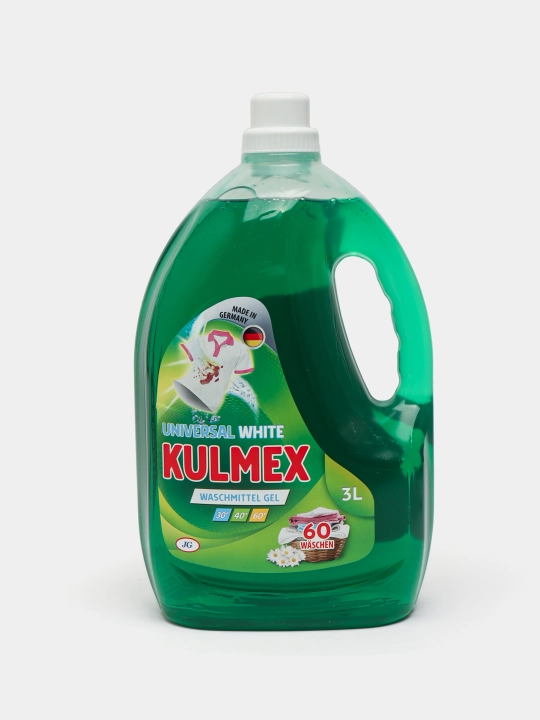 KULMEX oq va rangli kir yuvish geli, 3 litr, Germaniya - 