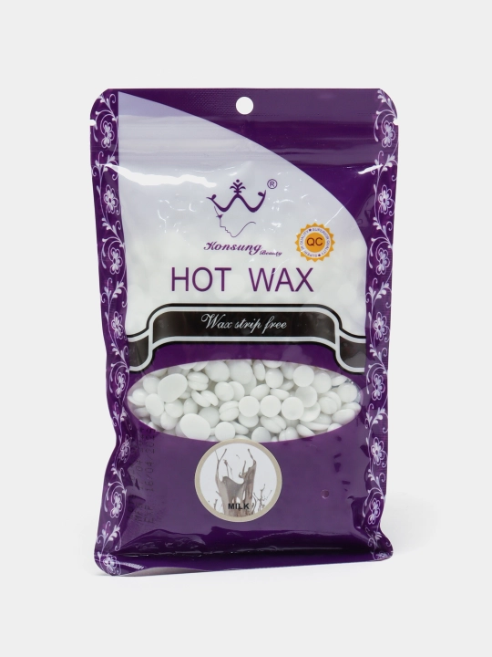 Воск для депиляции Hot Wax, профессиональный, в гранулах, пленочный, 100 г