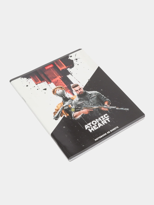 Тетрадь 48 листов, А5, клетка, серия Atomic Heart 1, 48Т5В1-30680 q0000048015