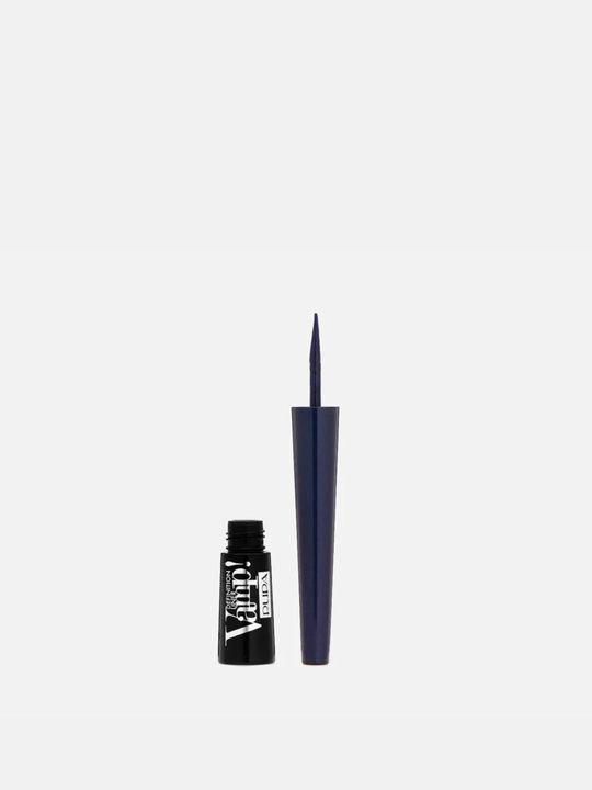 Подводка для глаз Pupa Vamp! Definition Liner, глубокй-синяя, 2.5 мл - 