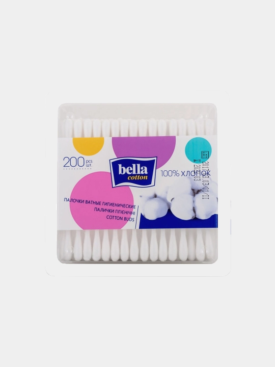 Ватные палочки Bella Cotton, 200 шт