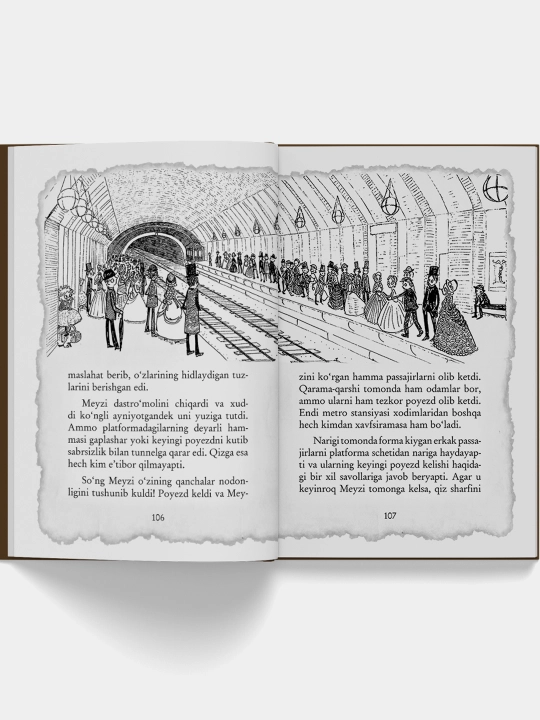 Sherlok Holms nabirasi. Meyzi Xitchins. Metrodagi tungi voqea. 5-chi kitob