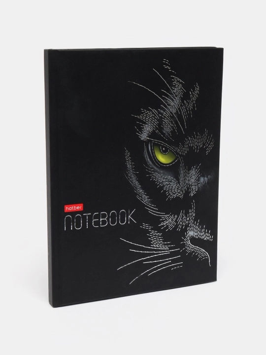 Бизнес-блокнот, 80 л, А5, клетка, Black Cat, 80ББ5лофлВ1-30991 q0000050264