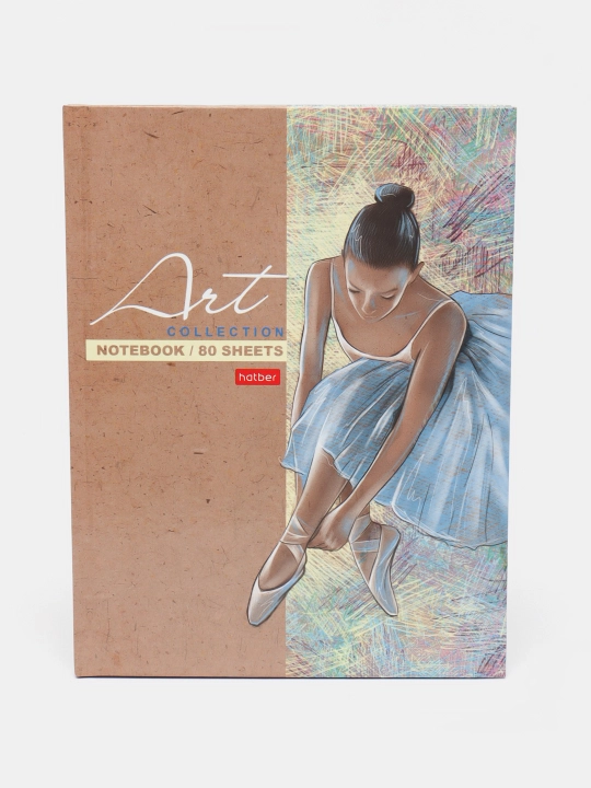 Бизнес-блокнот, 80 листов, А5ф, клетка, Большой балет, 80ББ5В1-23798 q0000050256 - 