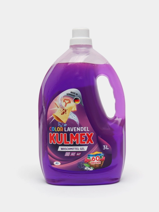 Rangli kir yuvish uchun gel KULMEX Lavendel, 3 litr, Germaniya - 
