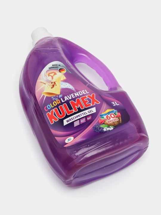 Rangli kir yuvish uchun gel KULMEX Lavendel, 3 litr, Germaniya