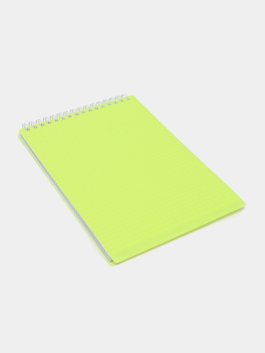 Блокнот, 80 л, А5, клетка, DIAMOND NEON, жёлтый, 80Б5B1гр-02037 q0000008700 - 
