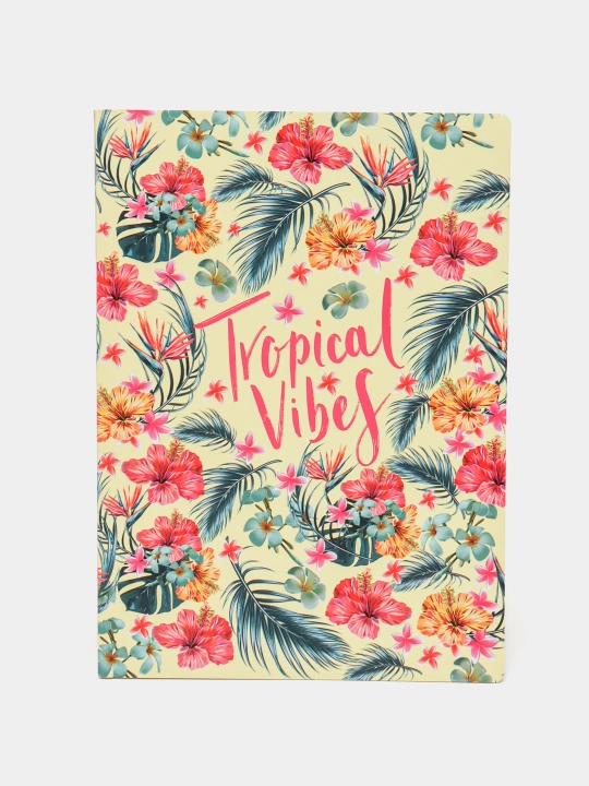 Блокнот Tropical Vibes, A5 формат, 20371 - 03 q0000015801 - 
