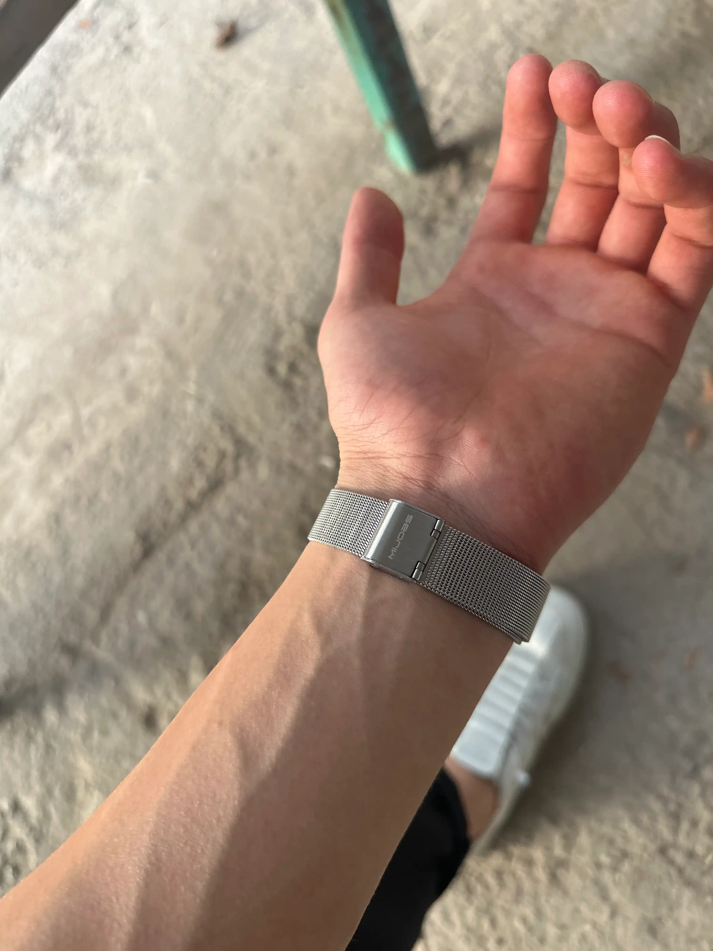 Ремешок для Xiaomi Mi Band 3/4/5/6/7/8, металлический, миланская петля