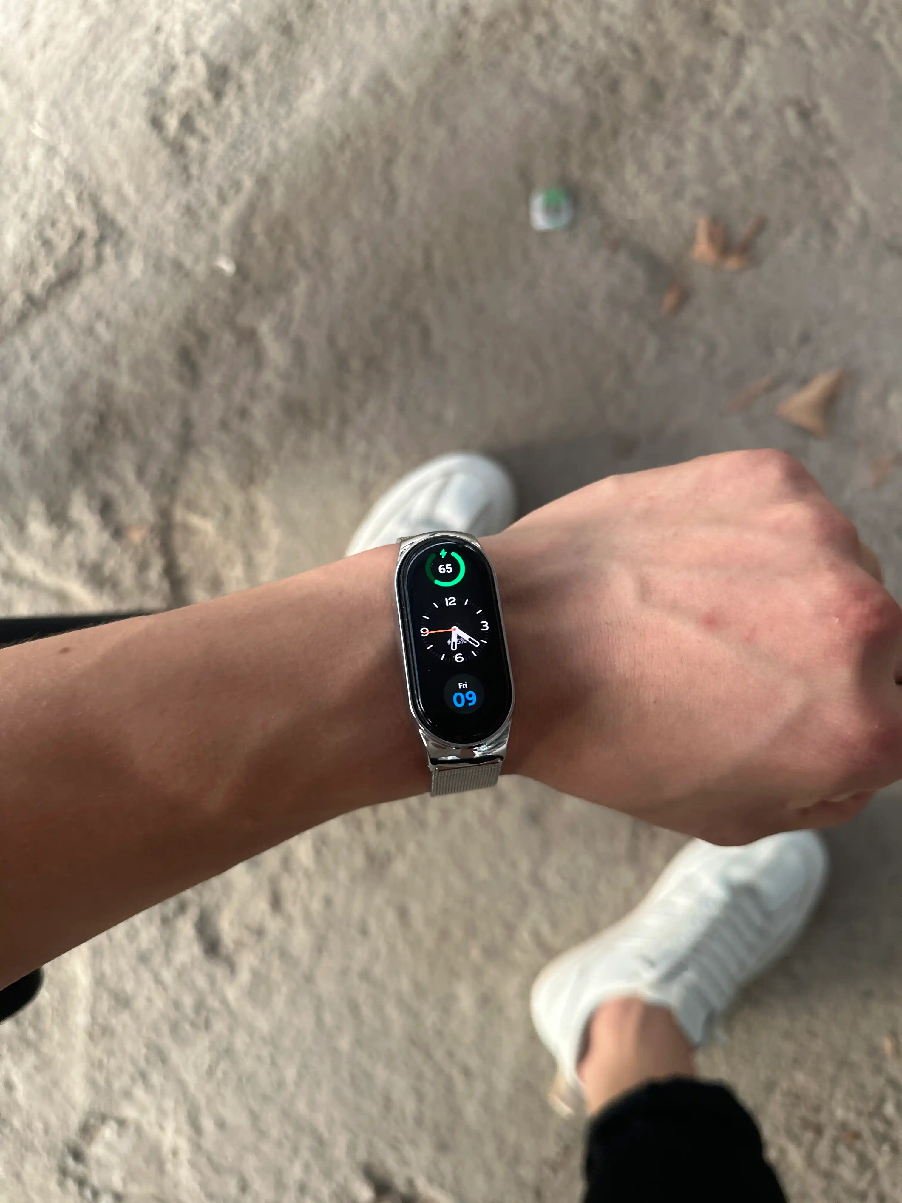 Ремешок для Xiaomi Mi Band 3/4/5/6/7/8, металлический, миланская петля