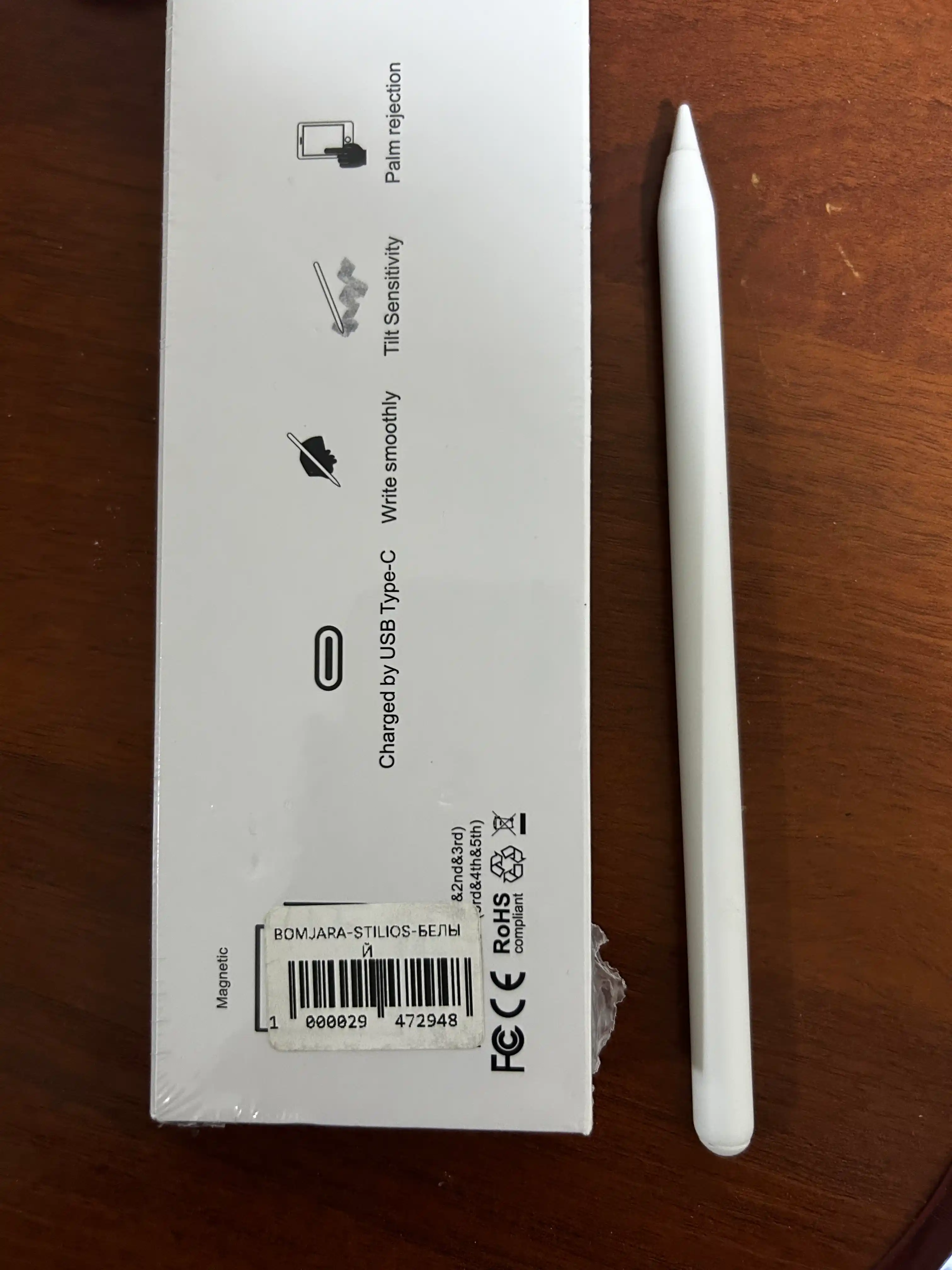Стилус для Ipad Air/Pro/Mini, магнитный карандаш для Apple 2, сенсорный