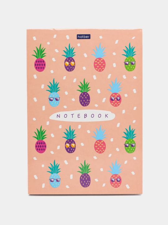 Блокнот 50 л А5ф 70г/кв.м серия -Pineapple- 50Б5лA9к q0000015377 - 