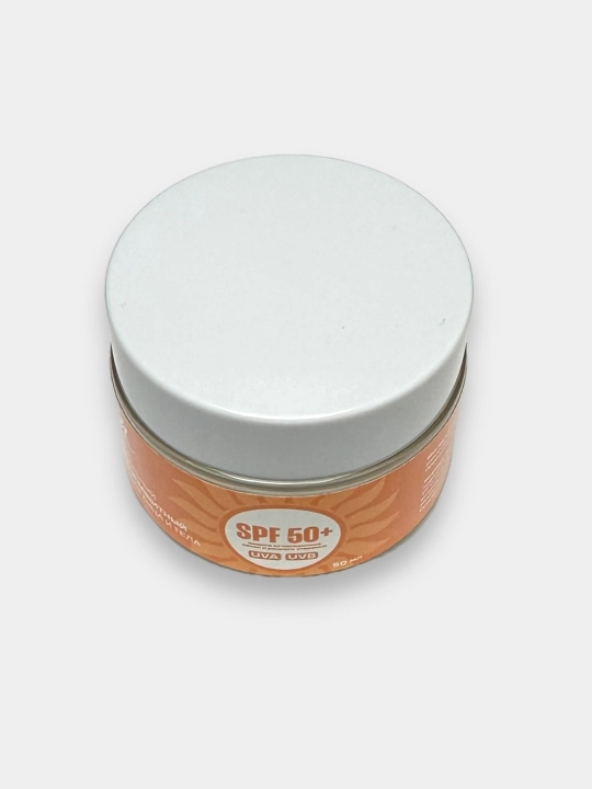 Quyoshdan himoyalovchi tabiiy SPF50+ kremi, 50 ml