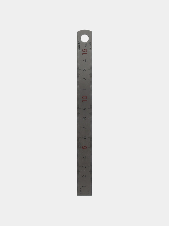 Metall chizg‘ich, 15 sm, Deli 8461