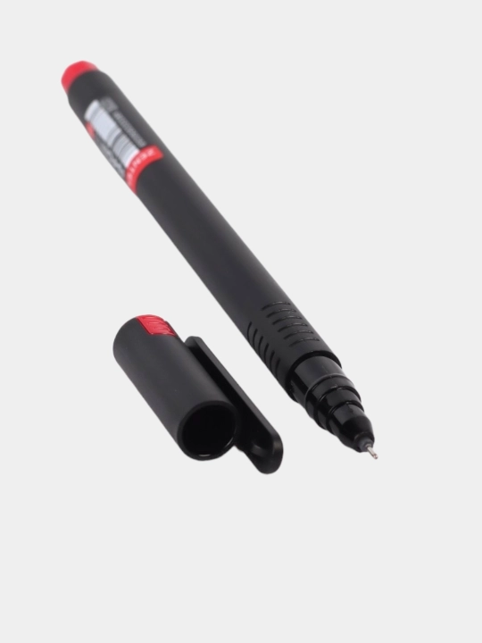 Jel qalamlari "Zentel" 0,5 mm, ko'k va qizil, ultra yupqa - 