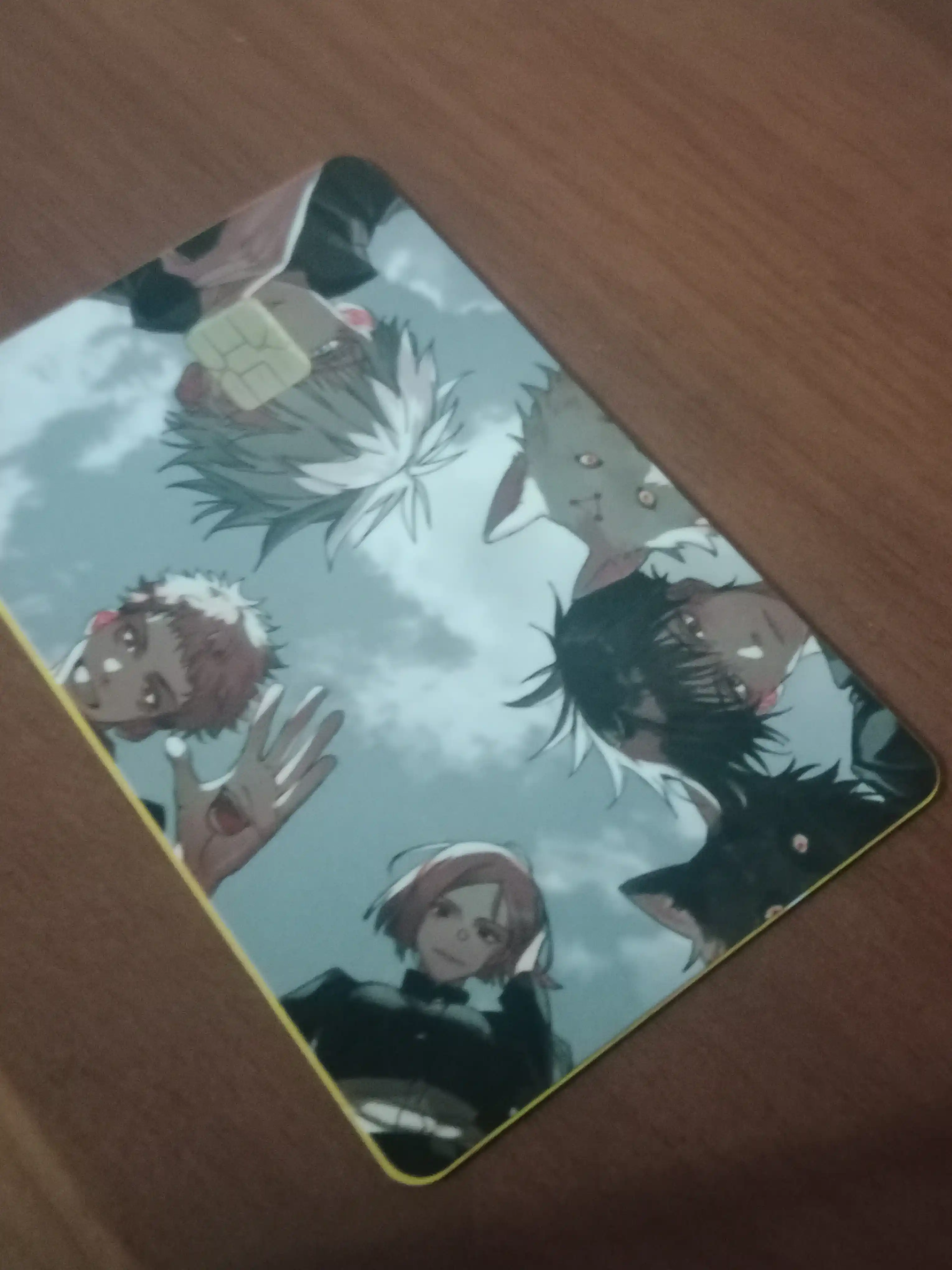 Bank kartasi va chipta stikerlari, Anime