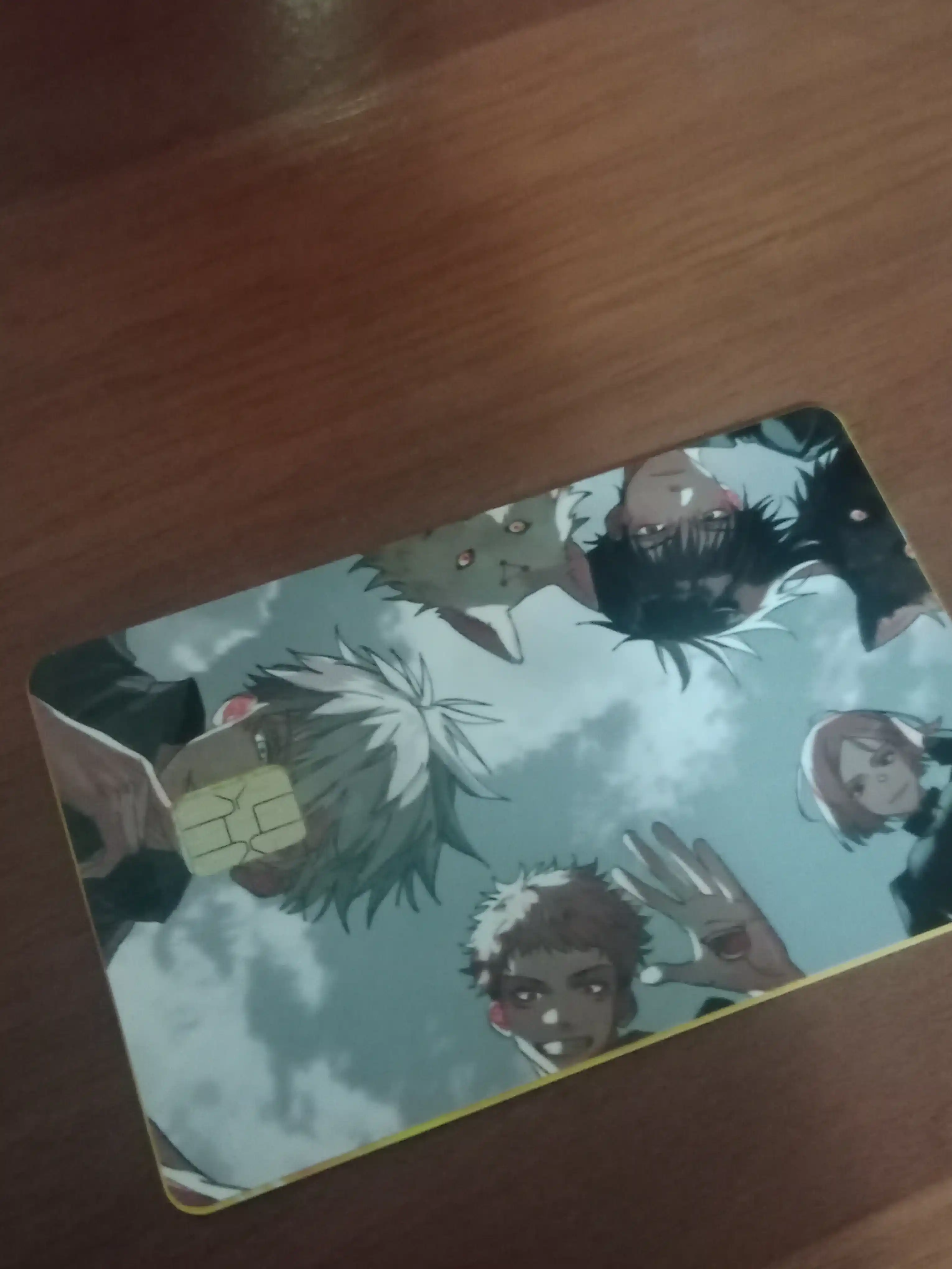 Bank kartasi va chipta stikerlari, Anime