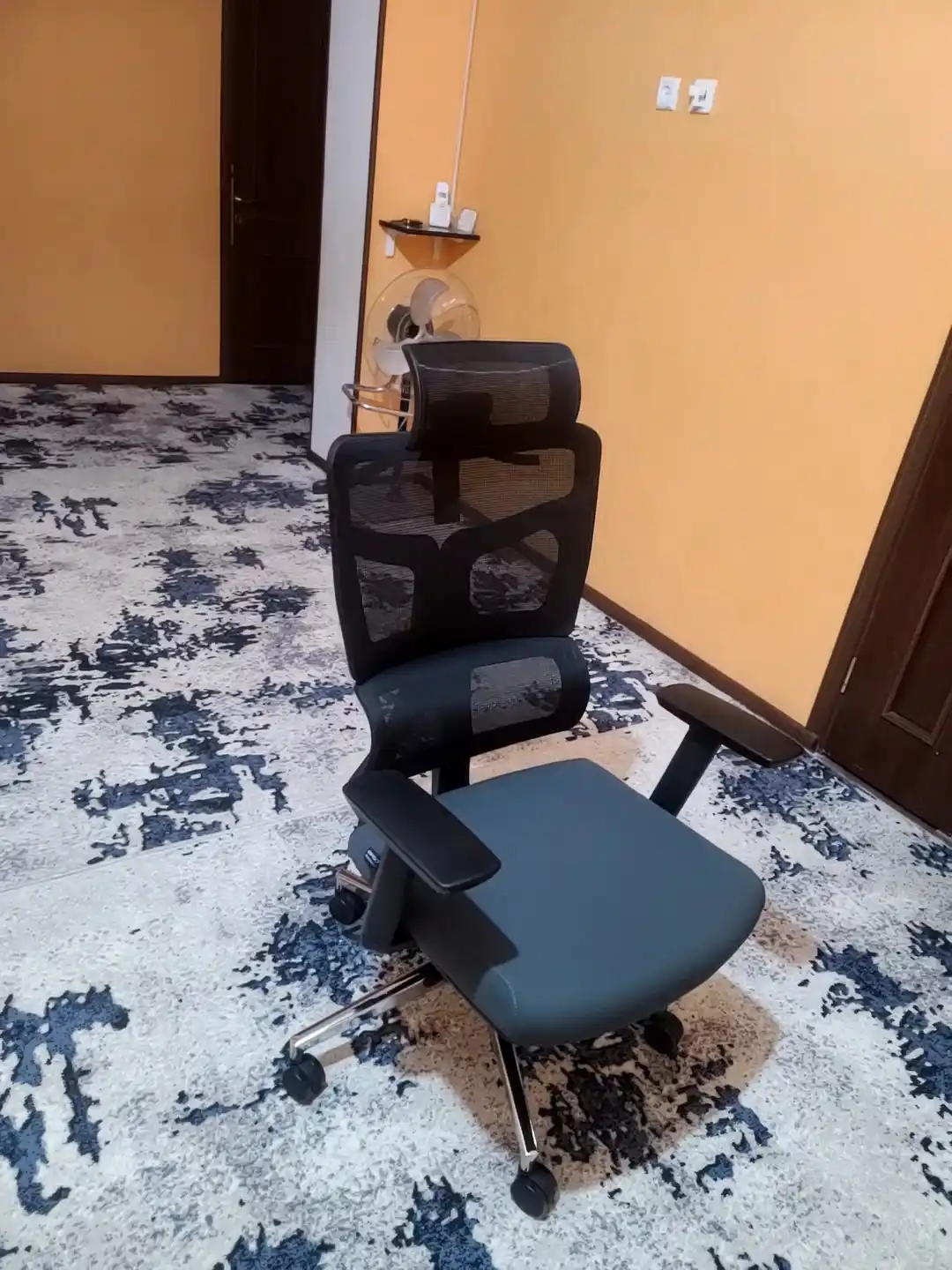 Кресло компьютерное, Ergo Hudson HB Black
