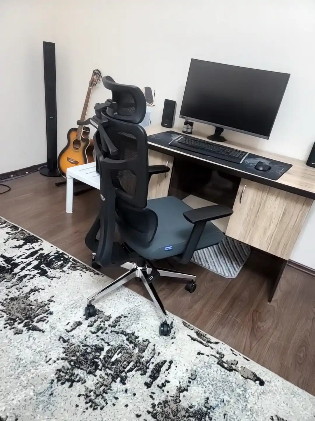 Кресло компьютерное, Ergo Hudson HB Black