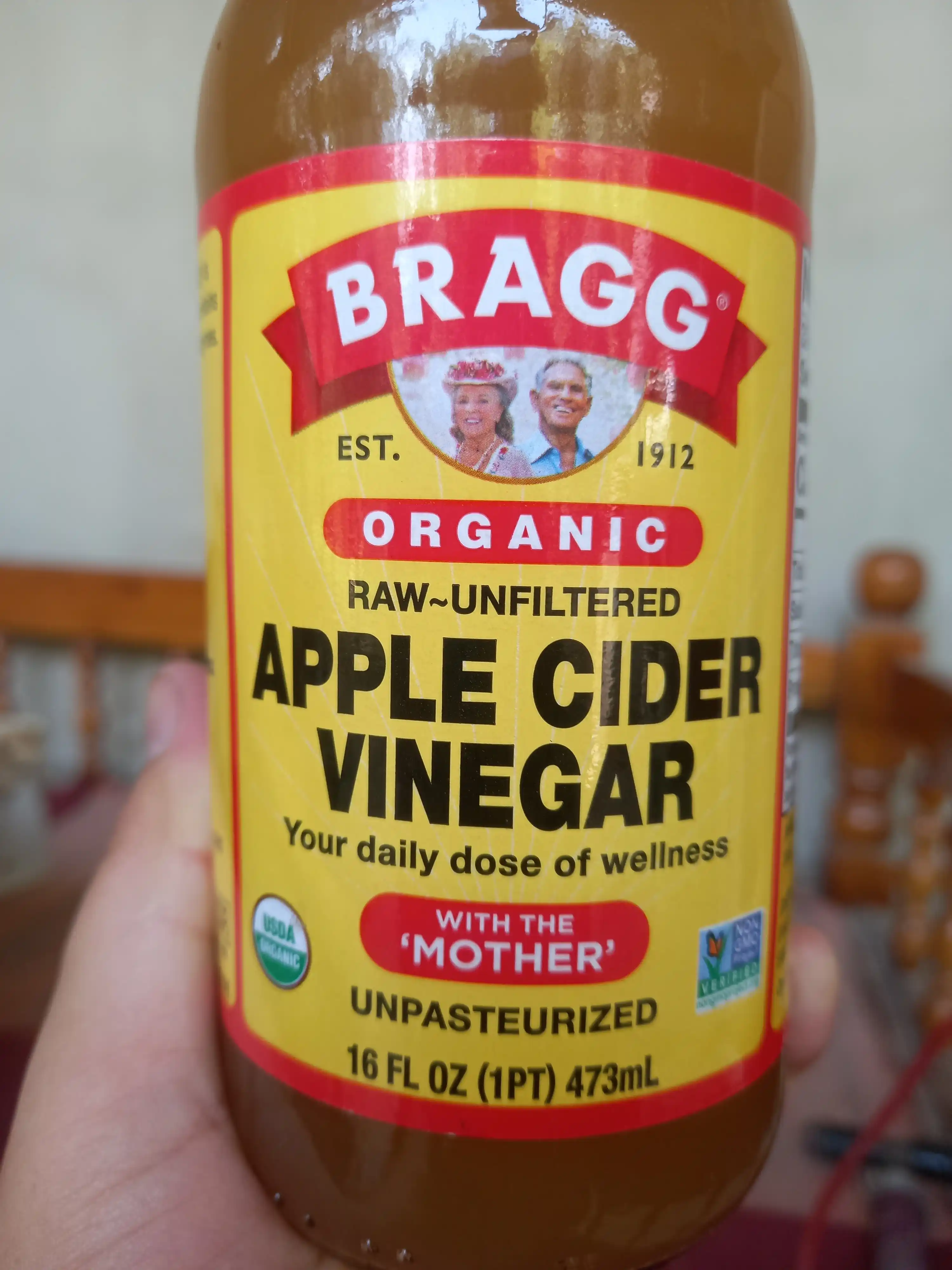 Bragg, organik olma sirkasi, filterlanmagan, Organic Apple Cider Vinegar, 473 ml