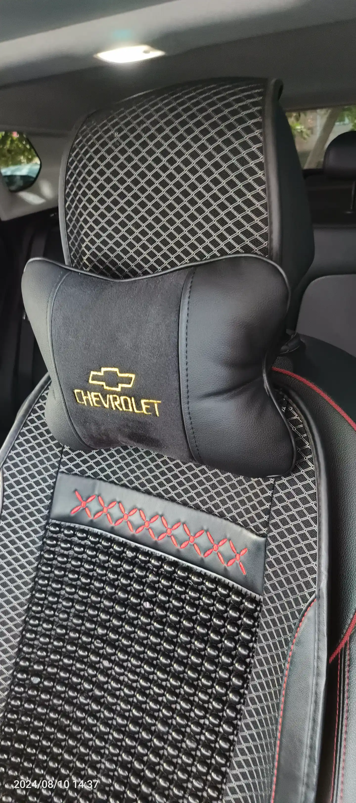 Подушка (2шт) на подголовник автомобиля, Chevrolet, аксессуар