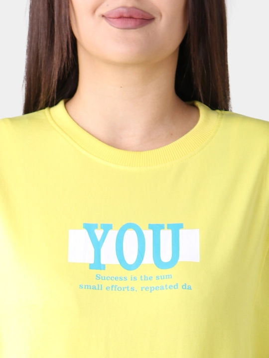Ayollar paxtali svitshot – iliq, yumshoq, universal L-XL