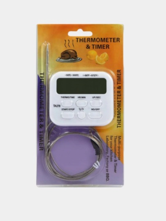 Termometri go'shtni pishirish uchun elektron oshxona termometri