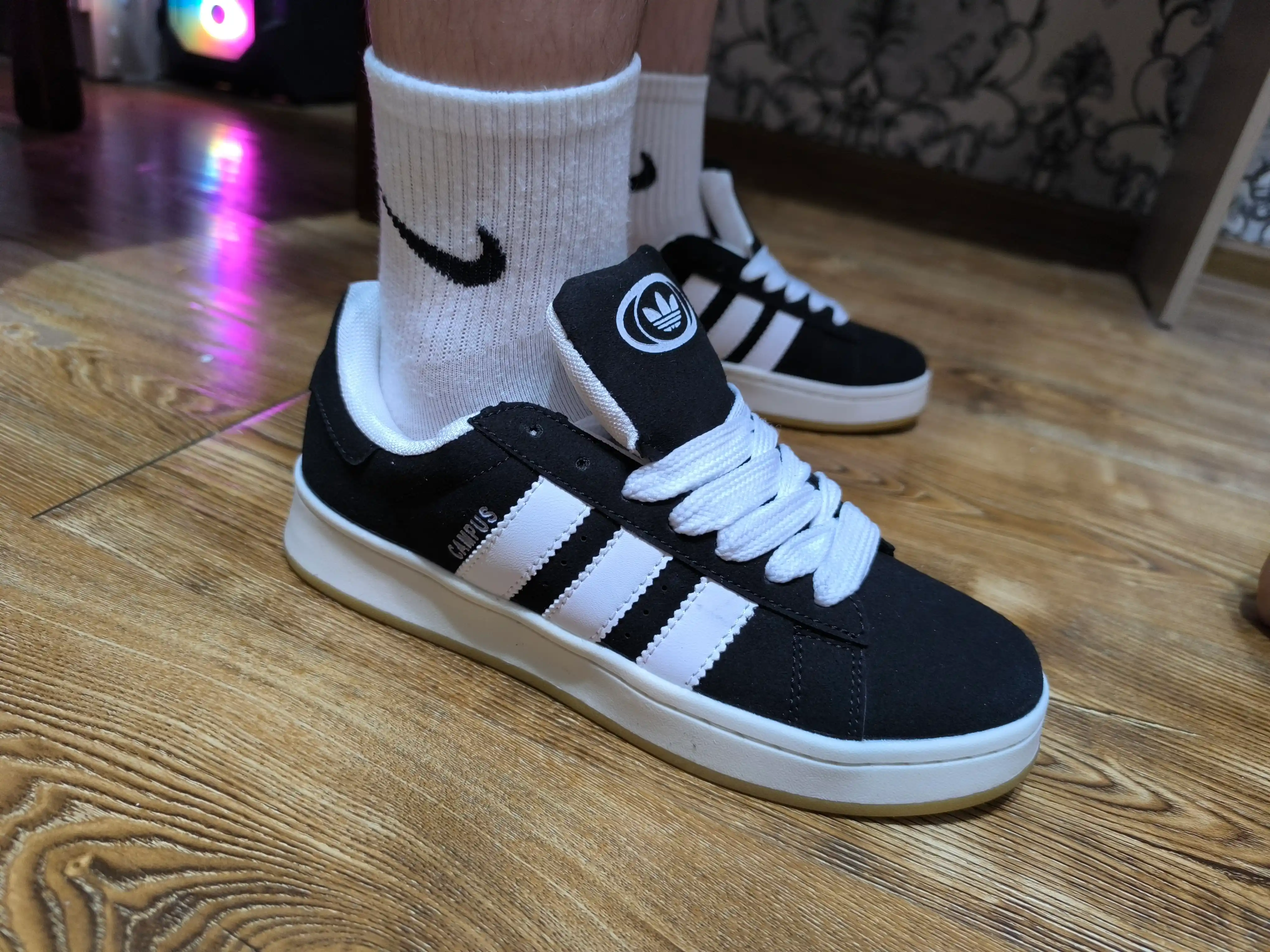 Erkaklar, ayollar va o‘smirlar uchun Adidas Campus krossovkalari, Samba, sport, 39-44