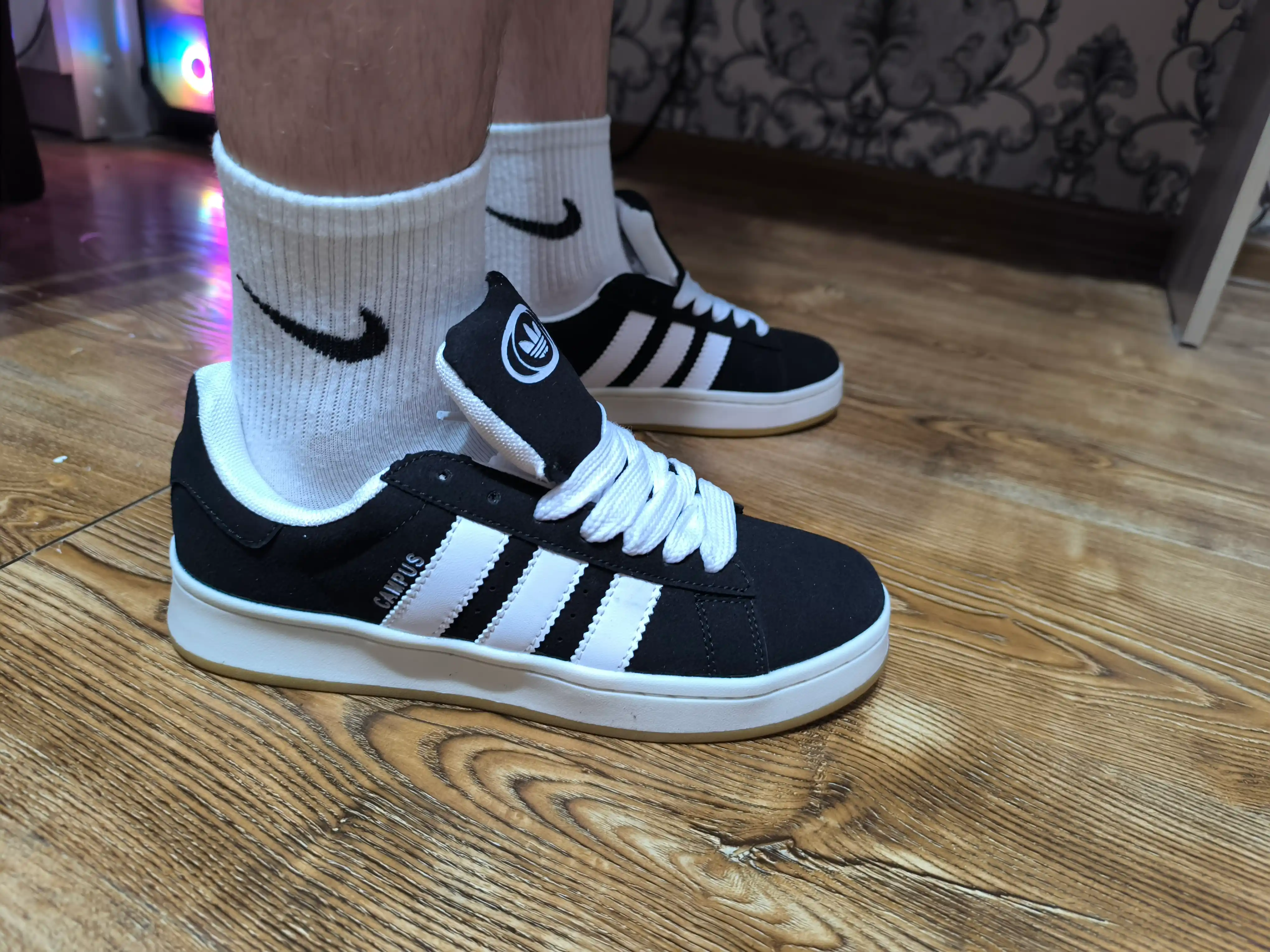 Erkaklar, ayollar va o‘smirlar uchun Adidas Campus krossovkalari, Samba, sport, 39-44